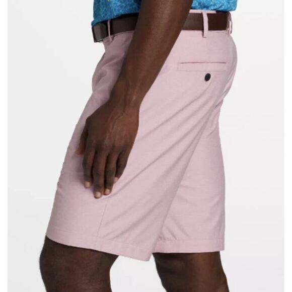 Walter Hagen Men's Rose Water 9" Performance 11 Micro Lines Golf Shorts Size 42 - Picture 3 of 9